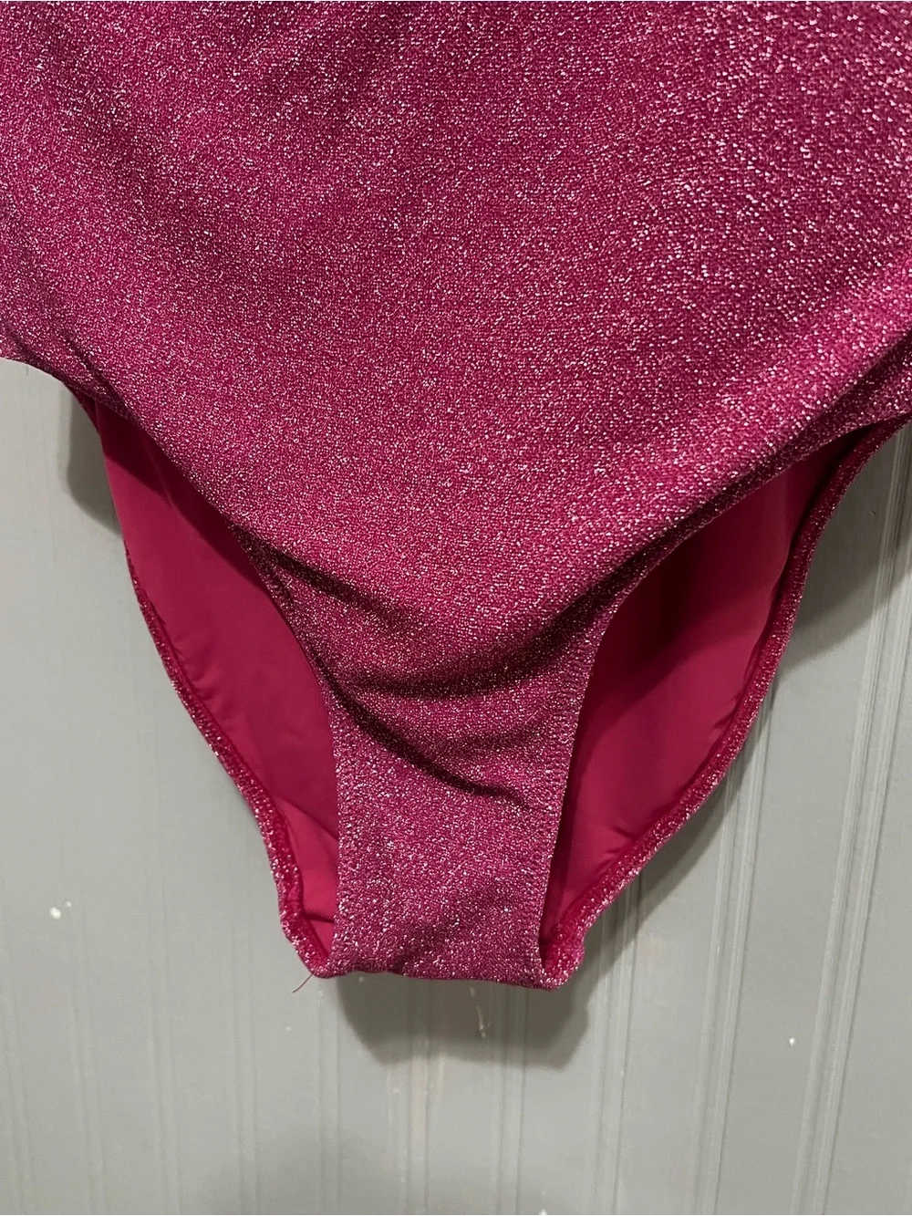 Good American Hawaiian Pink 90's One Piece Swimsuit / Large / Barbiecore / SWIM